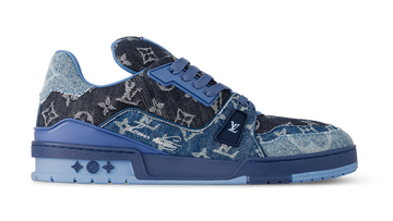 Louis Vuitton Trainer 'Blue Monogram Denim'