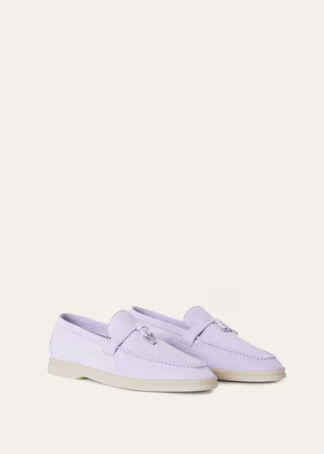 Loro Piana Summer Charms Walk Loafer Lilac Wagasa