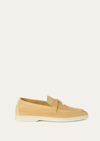 Loro Piana Summer Charms Walk Loafer Hinoki Wood