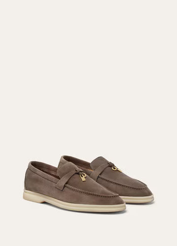 Loro Piana Summer Charms Walk Loafer Rain Drops