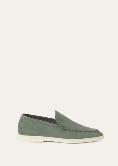 Loro Piana Summer Walk Loafer Frozen Fir (515Z)