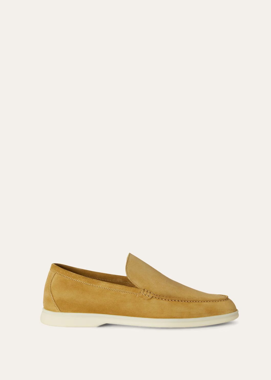 Loro Piana Summer Walk Loafer Dijon Mustard Yellow