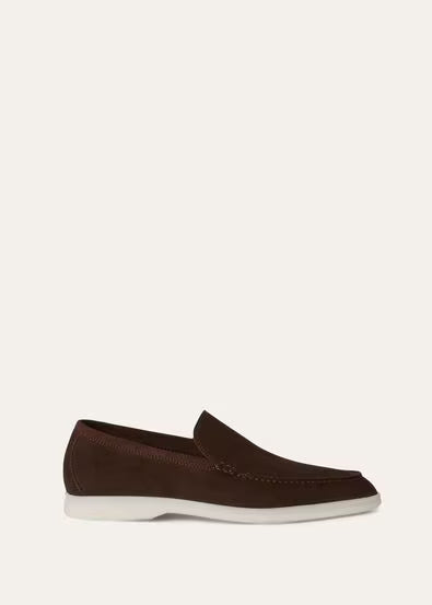 Loro Piana Summer Walk Loafer Chocolate