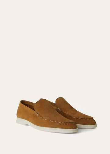 Loro Piana Summer Walk Loafer Tan