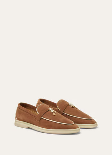 Loro Piana Summer Charms Walk Loafer Mole