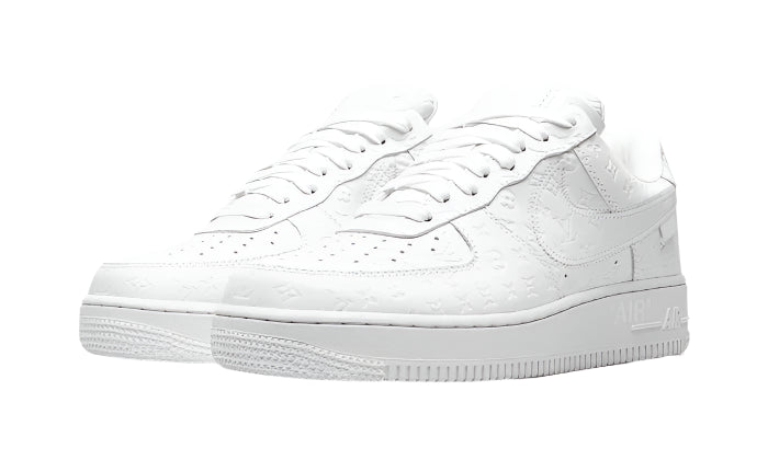 Louis Vuitton And Nike "Air Force 1" By Virgil Abloh - White / White