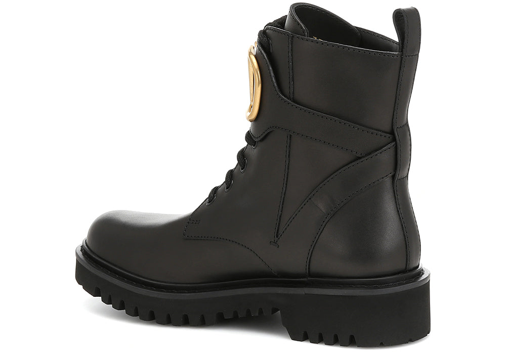 Valentino Garavani VLOGO leather ankle boots