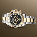 Daytona Two Tone Black Dial 40mm
