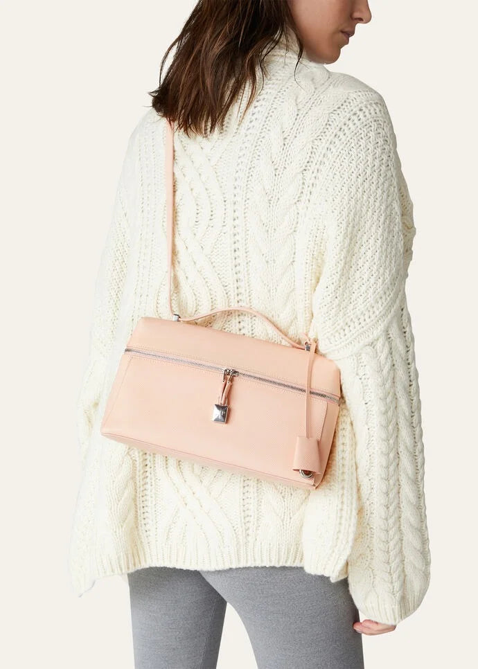 Loro Piana Extra Bag L27 Ostrich Leather