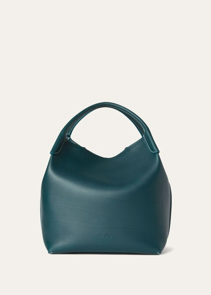 Loro Piana Large Bale bag Smooth Calfskin