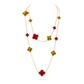 Magic Alhambra long necklace, 16 motifs