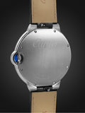 Automatic 40mm Stainless Steel and Alligator Watch, Ref. No. WSBB0039