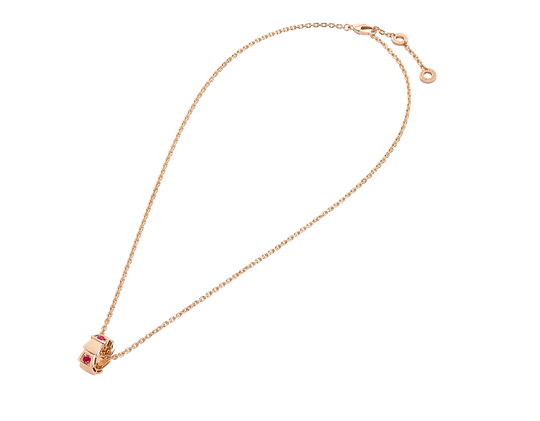 Bob snake Margot rose gold necklace