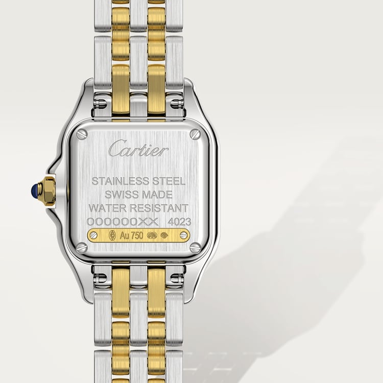 42 mm, movimiento mecánico de carga automática, oro amarillo, acero