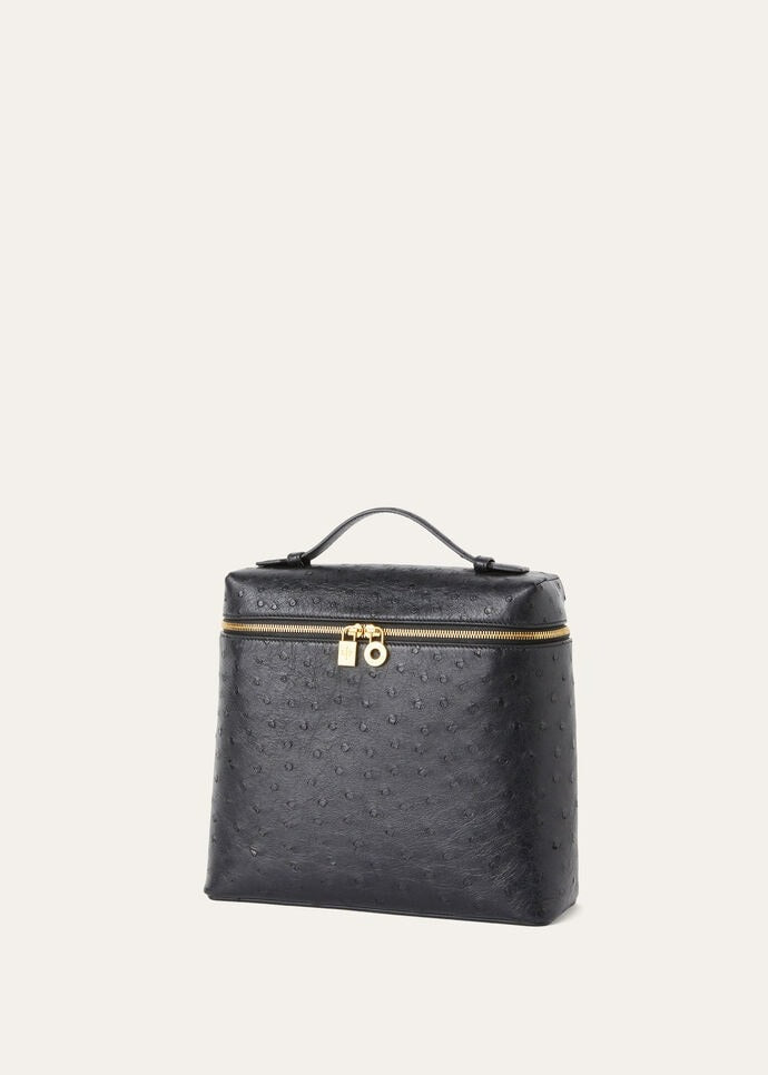 Loro Piana Extra Pocket backpack L23.5 Ostrich Leather