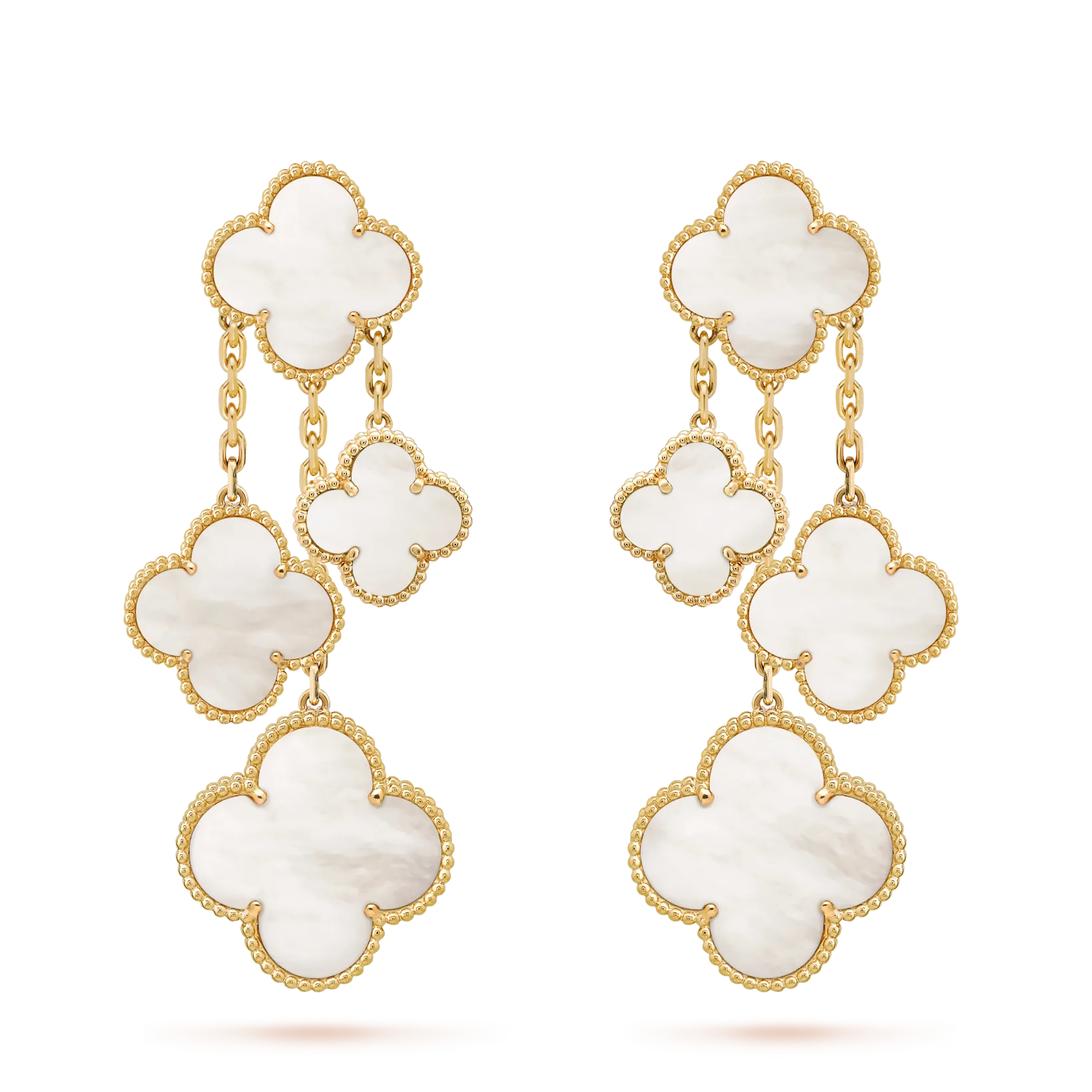 Magic Alhambra earrings, 4 motifs