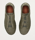 Zegna Crocodile Leather Triple Stitch SECONDSKIN