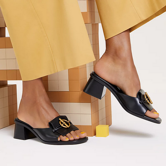 Ilot 50 sandals black