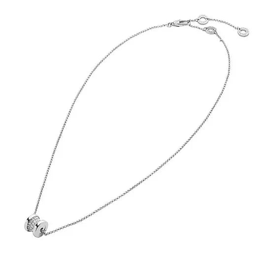 BOB Rollers GRACE ROLLER white gold NECKLACE
