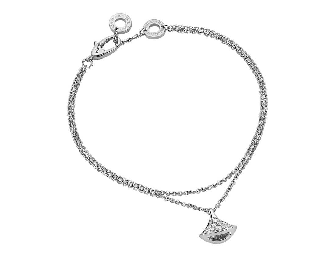 Bob Divas Judi white gold bracelet