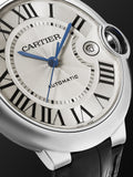 Automatic 40mm Stainless Steel and Alligator Watch, Ref. No. WSBB0039