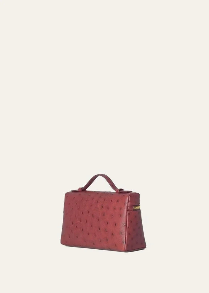 Loro Piana Extra Pocket L19 Ostrich Leather