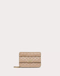 SMALL NAPPA ROCKSTUD SPIKE BAG POUDRE