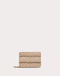 SMALL NAPPA ROCKSTUD SPIKE BAG BLACK