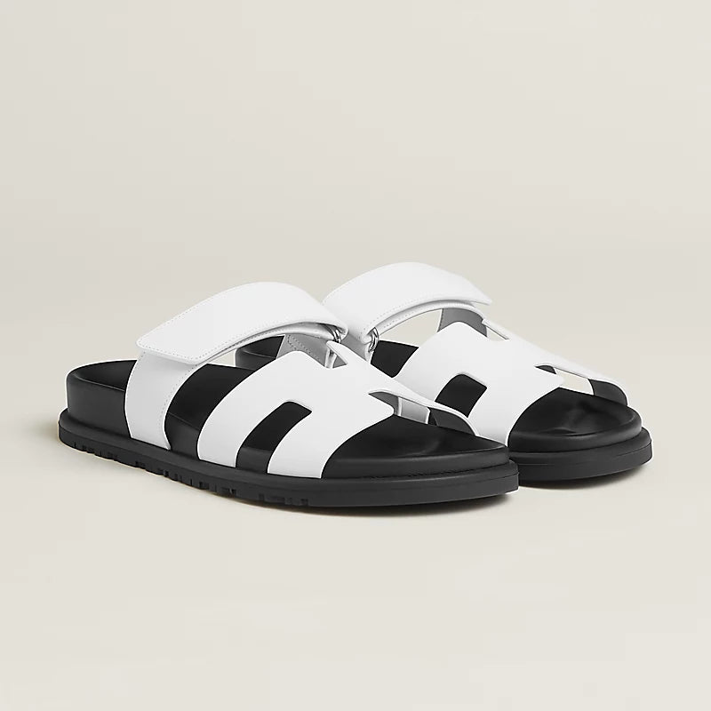 Hermes Chypre sandal Blanc