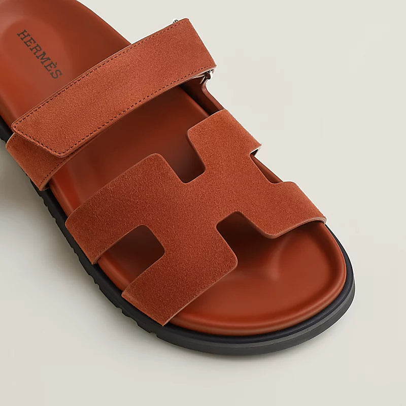 Hermes Chypre sandal marron muscavado