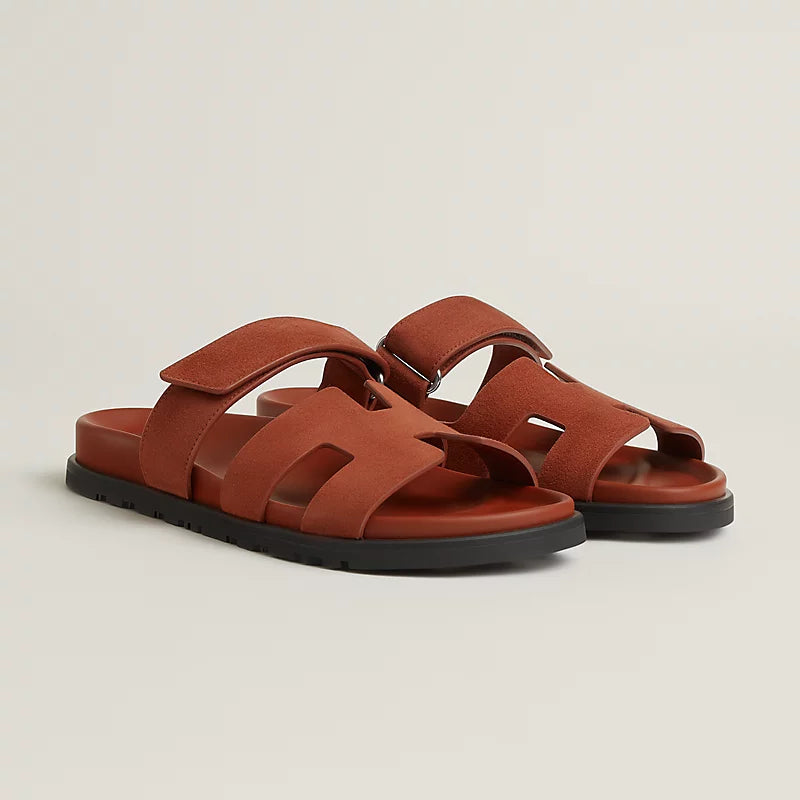 Hermes Chypre sandal marron muscavado