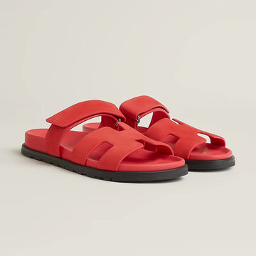 Hermes Chypre sandal rose vermillon