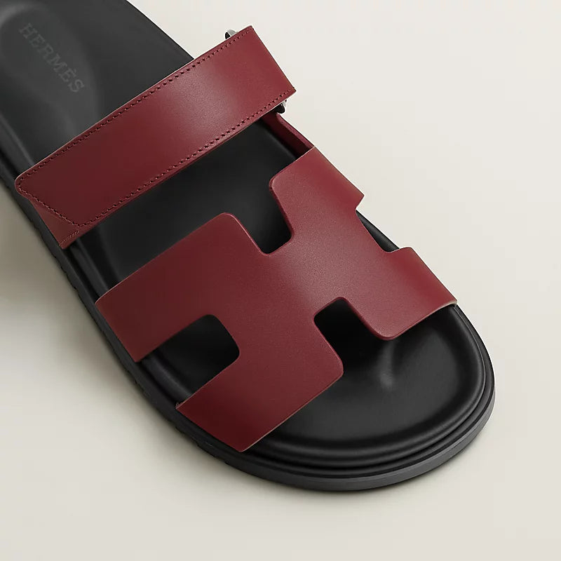 Hermes Chypre sandal rouge H