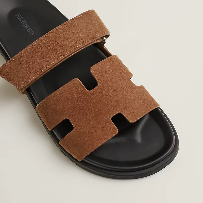Hermes Chypre sandal brun fumé