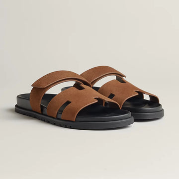 Hermes Chypre sandal brun fumé
