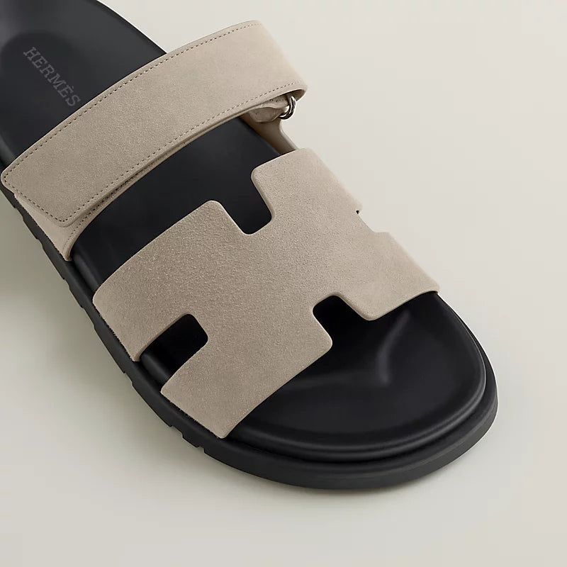 Hermes Chypre sandal beige esquisse