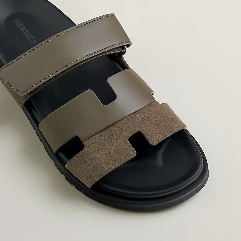 Hermes Chypre sandal vert toundra