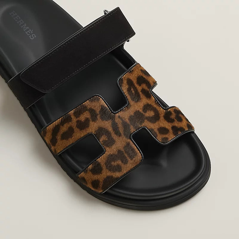 Hermes Chypre sandal gold / noir