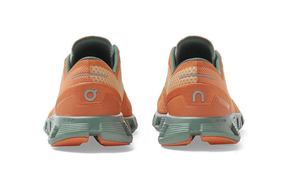 On Cloud  X Orange/Sea