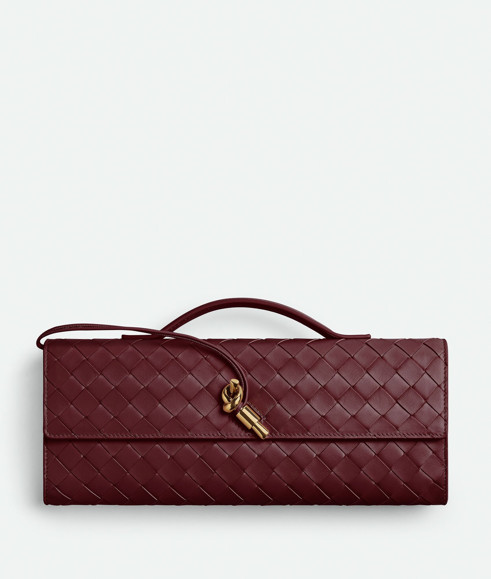 BOTTEGA VENETA Long Clutch Andiamo With Handle 741511