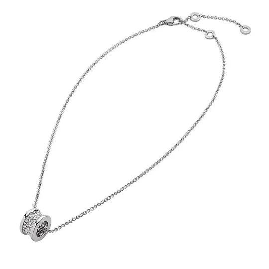 BOB Rollers Elegant rollers-GRACE ROLLER White gold NECKLACE