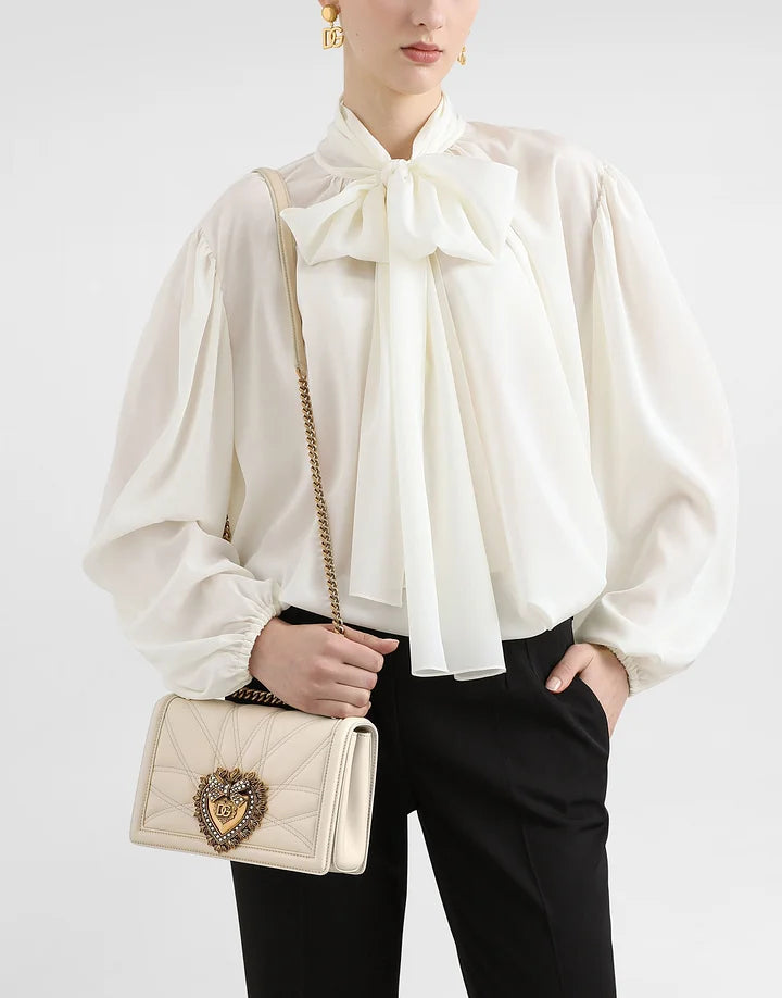 Medium Devotion bag in quilted nappa leather