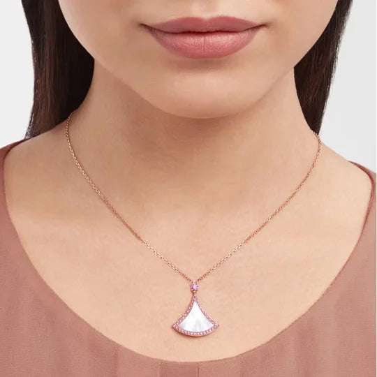 Bob Divas Forbidden City Rose gold Necklace