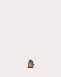 VALENTINO GARAVANI LOCÒ MICRO BAG IN CALFSKIN LEATHER WITH CHAIN ROSE CANNELLE