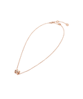 Bob Rollers Adolph rose gold circle pendant necklace with pavé diamonds and chain
