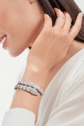 Bob Snake elegant White gold Diamond Bracelet