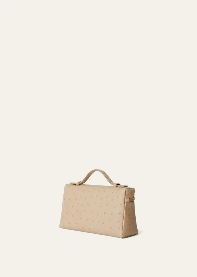 Loro Piana Extra Pocket L19 Ostrich Leather