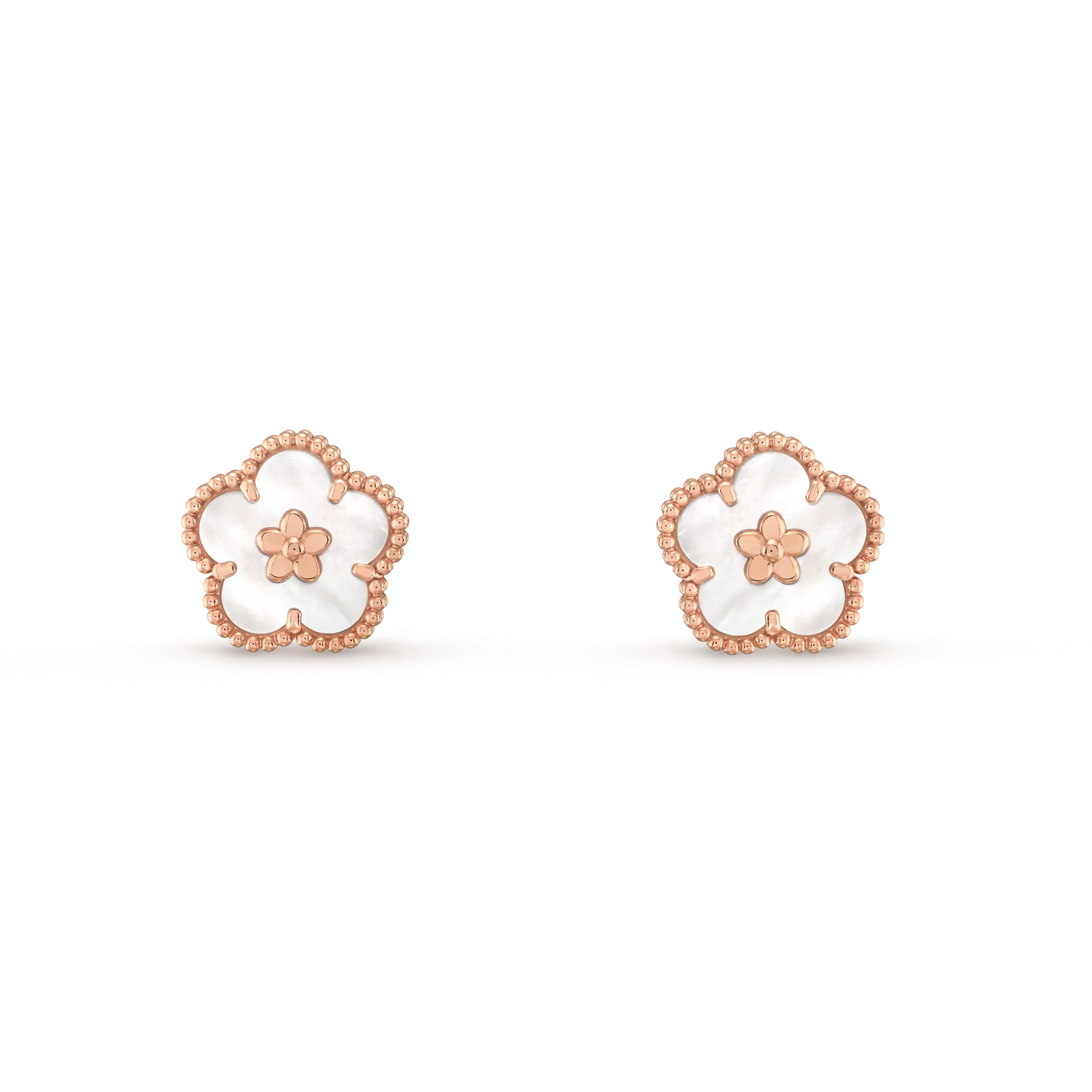 Lucky Spring earrings, plum blossom