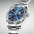 Datejust 41mm Fluted Blue Stick Dial Oyster 126334 – 2021
