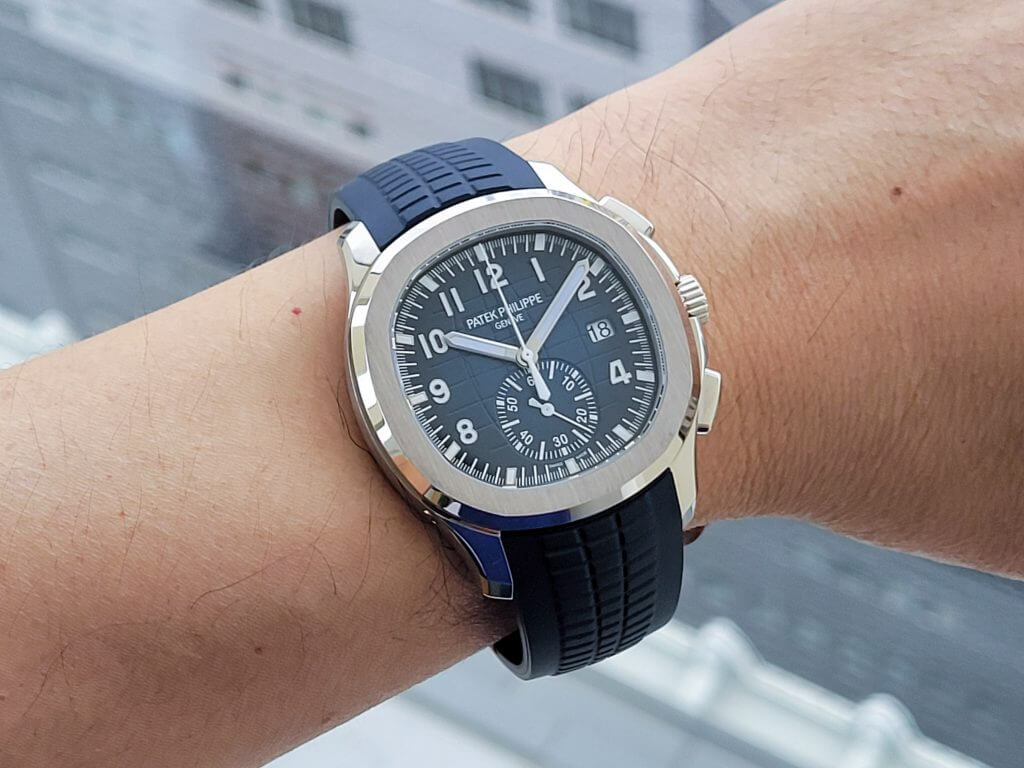Patek Philippe 5968G Aquanaut Blue - New